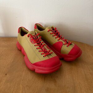 Camper Red and Green Karst Sneakers